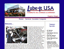 Tablet Screenshot of lubeitusa.com